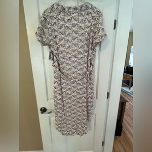 Sonoma Dark Purple, ButtonDown Shirt Dress L NWT